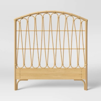 Twin Rattan Kids' Headboard Natural - Pillowfort™ Twin Rattan Kids' Headboard Natural - Pillowfort™ -Hange Furni Store GUEST fb1ecd96 2a65 49a7 85c9 25dae2bfecc9
