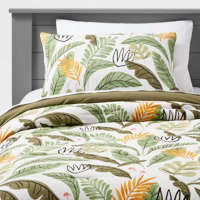 Botanical Garden Cotton Kids' Comforter Set Green - Pillowfort™ Botanical Garden Cotton Kids' Comforter Set Green - Pillowfort™ -Hange Furni Store GUEST fb665c53 83ee 4a97 999a 52303cd43b2b
