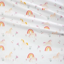Unicorn Cotton Kids' Sheet Set - Pillowfort™ -Hange Furni Store GUEST fbd3197b 0d09 48ae ba12 4e702d6918f8